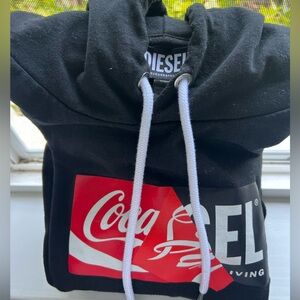 DIESEL HOODIE W/ coca-cola